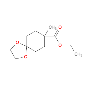 24730-88-9 1,4-Dioxaspiro[4.5]decane-8-carboxylic acid, 8-methyl-, ethyl ester