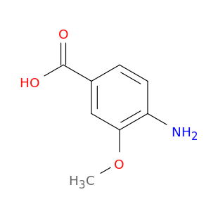 2486-69-3 Benzoic acid, 4-amino-3-methoxy-