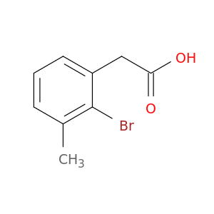 Benzeneacetic acid, 2-bromo-3-methyl-