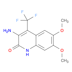 249737-01-7 2(1H)-Quinolinone, 3-amino-6,7-dimethoxy-4-(trifluoromethyl)-