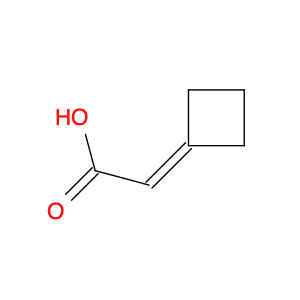 25021-04-9 2-cyclobutylideneacetic acid