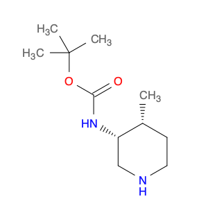 250275-22-0 Carbamic acid, [(3R,4R)-4-methyl-3-piperidinyl]-, 1,1-dimethylethyl ester (9CI)