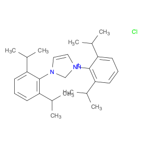 250285-32-6 1H-Imidazolium, 1,3-bis[2,6-bis(1-methylethyl)phenyl]-, chloride (1:1)