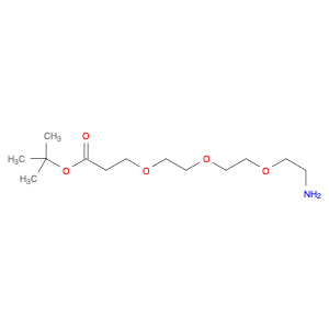 252881-74-6 Propanoic acid, 3-[2-[2-(2-aminoethoxy)ethoxy]ethoxy]-, 1,1-dimethylethyl ester