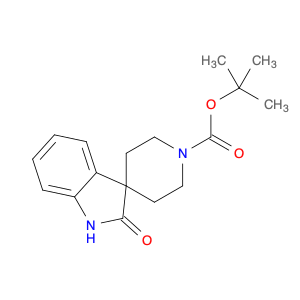 252882-60-3 1,2-DIHYDRO-2-OXO-SPIRO[3H-INDOLE-3,4'-PIPERIDINE]-1'-CARBOXYLIC ACID 1,1-DIMETHYLETHYL ESTER