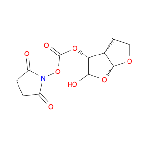 253265-97-3 [(3R,3aS,6aR)-Hydroxyhexahydrofuro[2,3-b]furanyl] Succinimidyl Carbonate