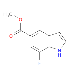 1H-Indole-5-carboxylic acid, 7-fluoro-, methyl ester