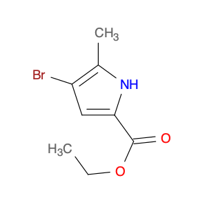 25907-29-3 1H-Pyrrole-2-carboxylic acid, 4-bromo-5-methyl-, ethyl ester