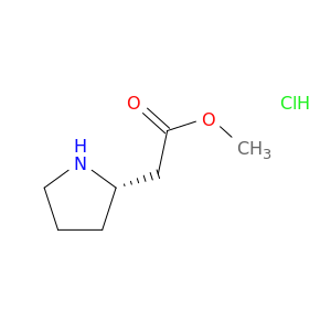 259868-83-2 (S)-Methyl 2-(pyrrolidin-2-yl)acetate hydrochloride