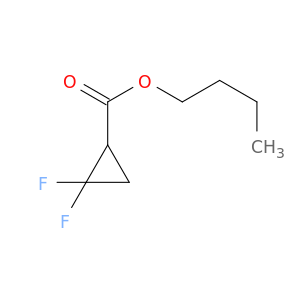 Cyclopropanecarboxylic acid, 2,2-difluoro-, butyl ester