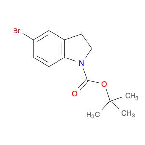 1H-Indole-1-carboxylic acid, 5-bromo-2,3-dihydro-, 1,1-dimethylethyl ester