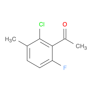 261762-63-4 Ethanone, 1-(2-chloro-6-fluoro-3-methylphenyl)-