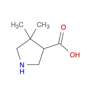 261896-35-9 3-Pyrrolidinecarboxylic acid, 4,4-dimethyl-