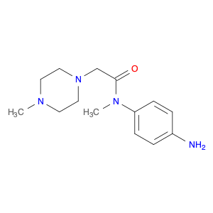 262368-30-9 1-Piperazineacetamide, N-(4-aminophenyl)-N,4-dimethyl-