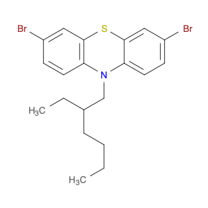 264263-98-1 10H-Phenothiazine, 3,7-dibromo-10-(2-ethylhexyl)-