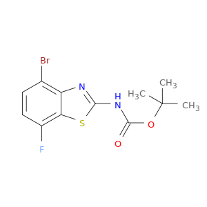 2649788-82-7 tert-Butyl (4-bromo-7-fluorobenzo[d]thiazol-2-yl)carbamate