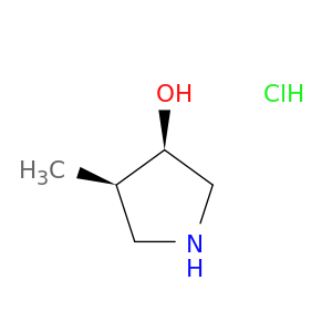 265108-43-8 3-Pyrrolidinol, 4-methyl-, hydrochloride (1:1), (3R,4R)-rel-