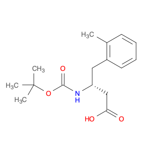 269398-80-3 (R)-3-((tert-Butoxycarbonyl)amino)-4-(o-tolyl)butanoic acid