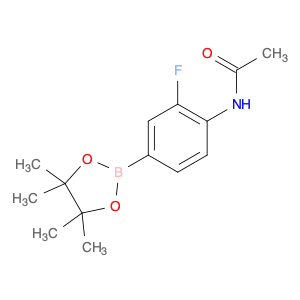 269410-27-7 N-(2-Fluoro-4-(4,4,5,5-tetramethyl-1,3,2-dioxaborolan-2-yl)phenyl)acetamide