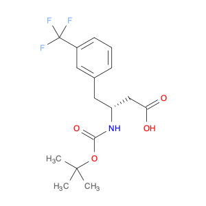 269726-74-1 (R)-3-((tert-Butoxycarbonyl)amino)-4-(3-(trifluoromethyl)phenyl)butanoic acid