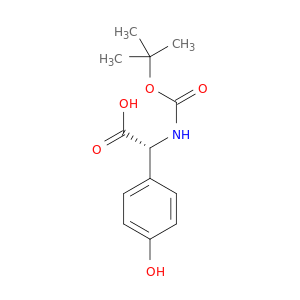 N-tert-Butoxycarbonyl-D-(4-hydroxyphenyl)glycine