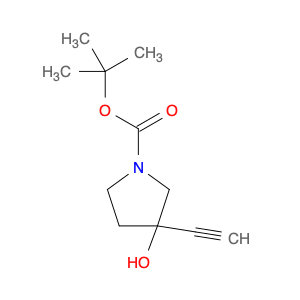 275387-76-3 1-Pyrrolidinecarboxylic acid, 3-ethynyl-3-hydroxy-, 1,1-dimethylethyl ester