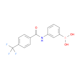 276669-71-7 Boronic acid, [3-[[4-(trifluoromethyl)benzoyl]amino]phenyl]- (9CI)