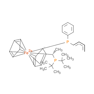 277306-29-3 Ferrocene, 1-[(1S)-1-[bis(1,1-dimethylethyl)phosphino]ethyl]-2-(diphenylphosphino)-, (2S)-