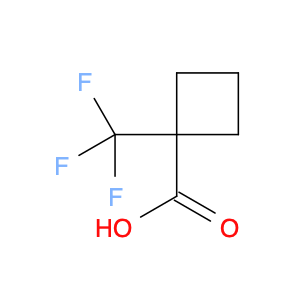 Cyclobutanecarboxylic acid, 1-(trifluoromethyl)-