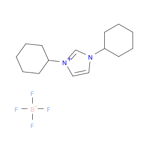 286014-38-8 1H-Imidazolium, 1,3-dicyclohexyl-, tetrafluoroborate(1-) (1:1)