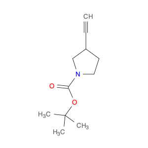 1-Pyrrolidinecarboxylic acid, 3-ethynyl-, 1,1-dimethylethyl ester