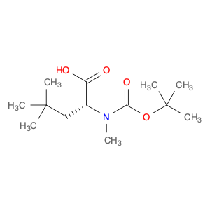 287210-83-7 (2R)-2-{[(tert-butoxy)carbonyl](methyl)amino}-4,4-dimethylpentanoic acid