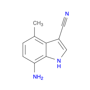 289483-87-0 1H-Indole-3-carbonitrile, 7-amino-4-methyl-