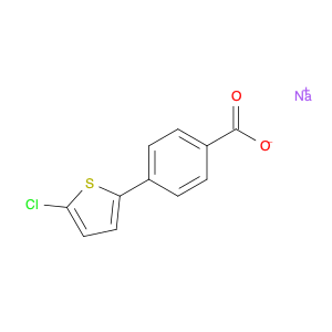 290326-23-7 Benzoic acid, 4-(5-chloro-2-thienyl)-, sodium salt (1:1)