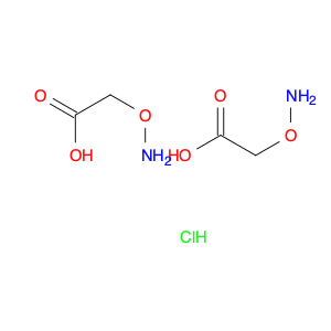 2921-14-4 Acetic acid, 2-(aminooxy)-, hydrochloride (2:1)