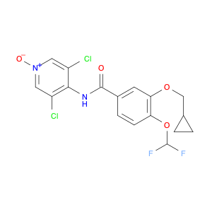 292135-78-5 Benzamide, 3-(cyclopropylmethoxy)-N-(3,5-dichloro-1-oxido-4-pyridinyl)-4-(difluoromethoxy)-