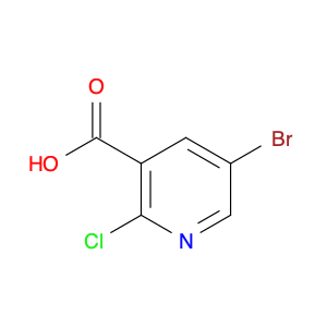 3-Pyridinecarboxylic acid, 5-bromo-2-chloro-