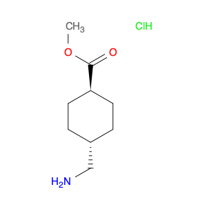 Cyclohexanecarboxylic acid, 4-(aminomethyl)-, methyl ester, hydrochloride (1:1), trans-