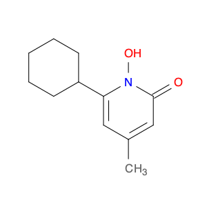 29342-05-0 2(1H)-Pyridinone, 6-cyclohexyl-1-hydroxy-4-methyl-