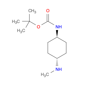 294180-29-3 Carbamic acid, [trans-4-(methylamino)cyclohexyl]-, 1,1-dimethylethyl ester (9CI)