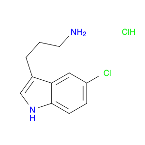 295796-40-6 1H-Indole-3-propanamine, 5-chloro-, hydrochloride (1:1)