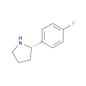 298690-90-1 Pyrrolidine, 2-(4-fluorophenyl)-, (2S)-