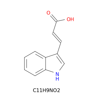 29953-71-7 2-Propenoic acid, 3-(1H-indol-3-yl)-, (2E)-