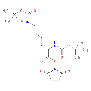 30189-36-7 Carbamic acid,[(1S)-1-[[(2,5-dioxo-1-pyrrolidinyl)oxy]carbonyl]-1,5-pentanediyl]bis-,bis(1,1-dimethylethyl) ester