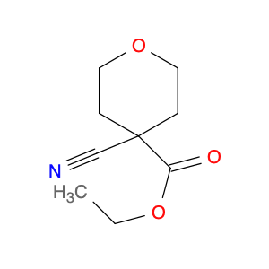 2H-Pyran-4-carboxylic acid, 4-cyanotetrahydro-, ethyl ester