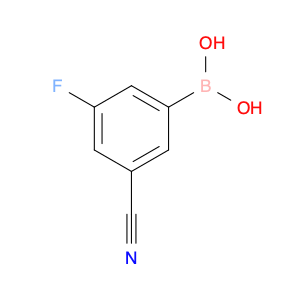 Boronic acid, B-(3-cyano-5-fluorophenyl)-