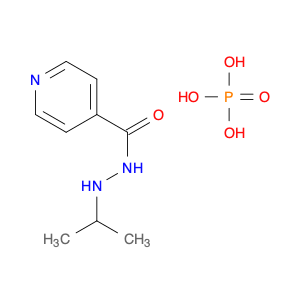 305-33-9 4-Pyridinecarboxylic acid, 2-(1-methylethyl)hydrazide, phosphate (1:1)