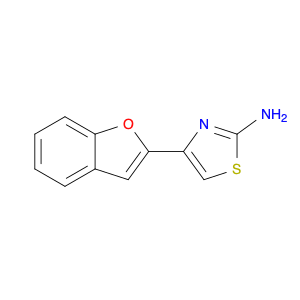 3084-04-6 4-benzofuran-2-yl-1,3-thiazol-2-amine