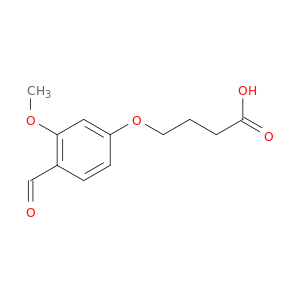 309964-23-6 Butanoic acid, 4-(4-formyl-3-methoxyphenoxy)-