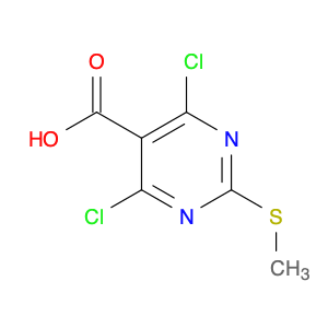 4,6-Dichloro-2-(methylthio)pyrimidine-5-carboxylic acid